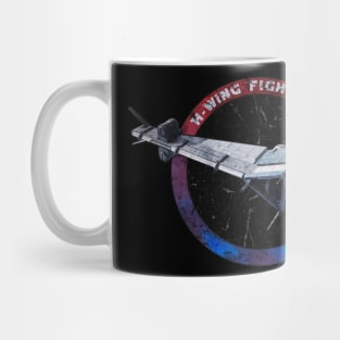 H - WING FIGHTER CORPS REDBLUE Mug